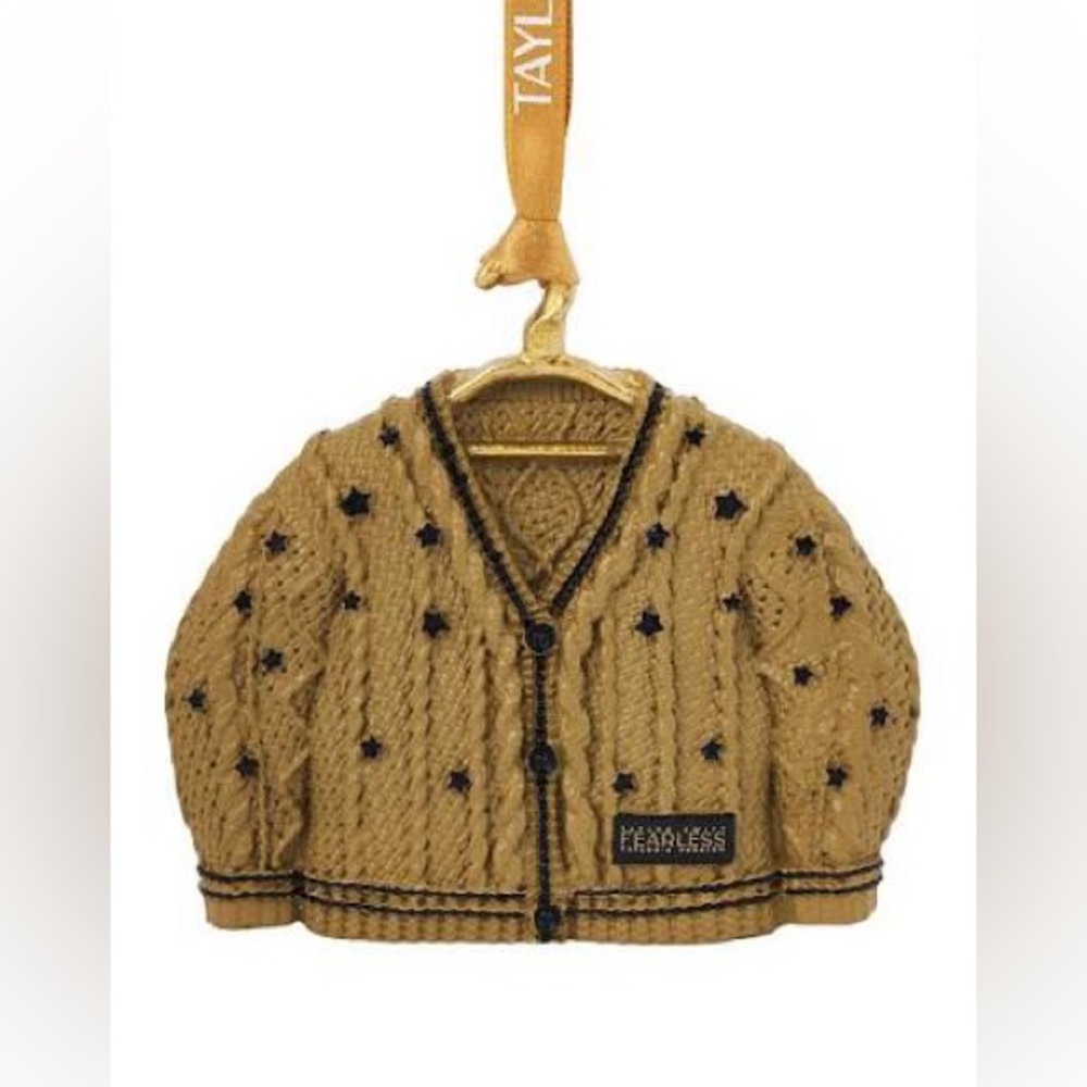 Official Taylor Swift Fearless (Taylor’s Version) Album Cardigan Ornament